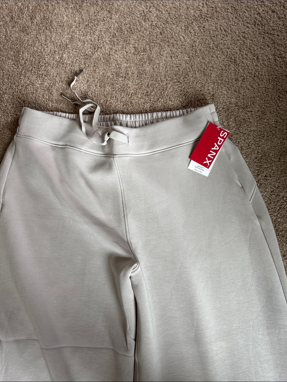 SPANX Air Essentials High Waist Wide Leg Pants.  XL
